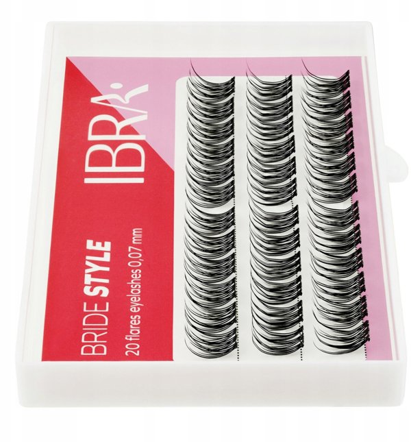 IBRA_Bride Style 20 Flares Eyelashes 10mm kepki rzes