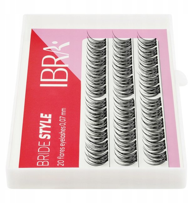 IBRA_Bride Style 20 Flares Τεμαχισμένες βλεφαρίδες 8mm