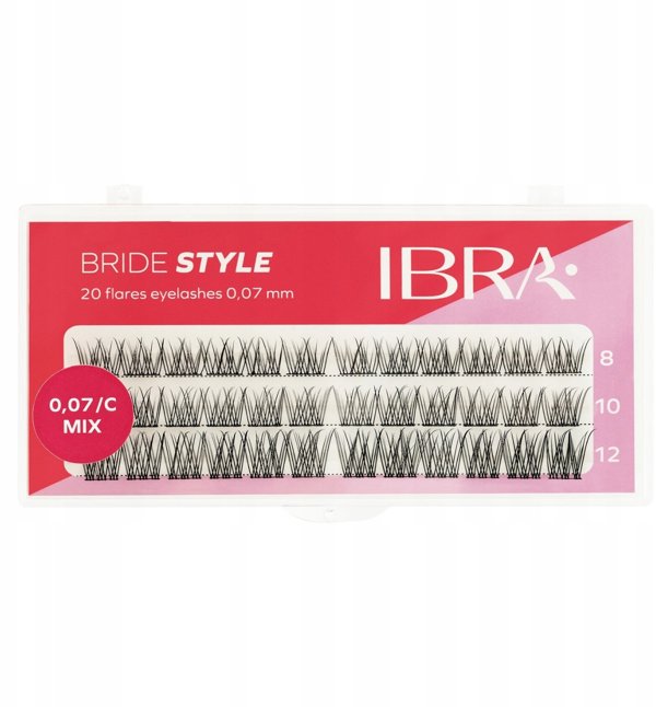 Βλεφαρίδες IBRA Bride Style 20 Flares Μίξη Τσαμπιών