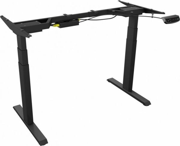 Icy Box IB-EW206B-T Ηλεκτρικά Ρυθμιζόμενο Πλαίσιο Γραφείου, Μαύρο