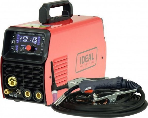 Ημιαυτόματο Συγκολλητικό TECNOMIG 203 MIG/TIG/MMA SYNERGIC LED Ideal