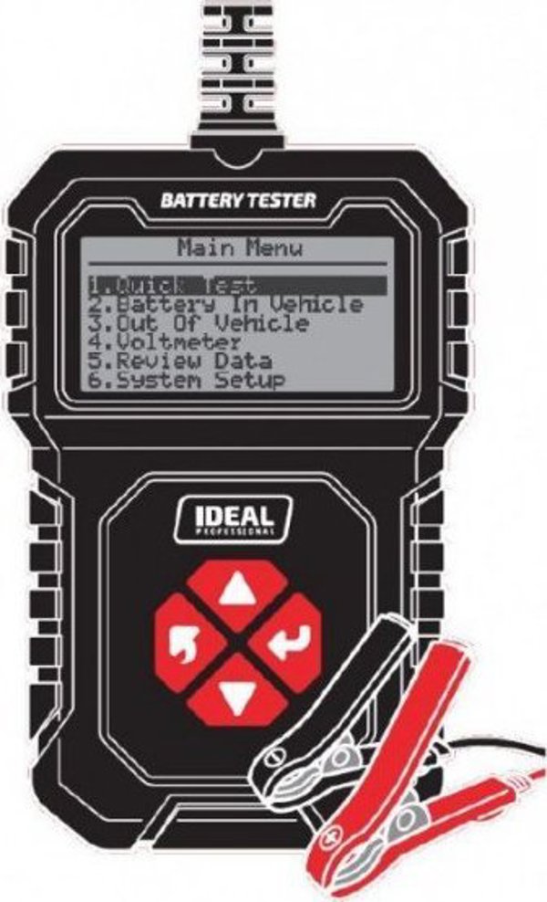 Ideal ΔΟΚΙΜΑΣΤΗΣ ΜΠΑΤΑΡΙΩΝ 12V BDT107