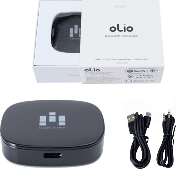 iEAST OlioStream Hi-Fi Multiroom Δικτυακός Αναπαραγωγέας Ήχου - Μαύρο
