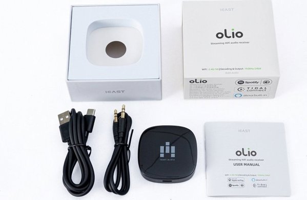 iEAST OlioStream Hi-Fi Multiroom Δικτυακός Αναπαραγωγέας Ήχου - Μαύρο