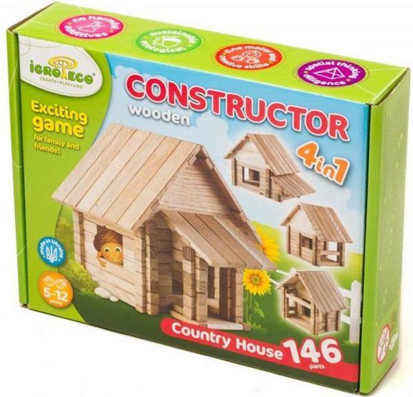 Igroteco Klocki Letni domek 4w1 146 τεμάχια