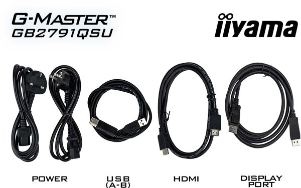 IIYAMA 68.6cm (27") GB2791QSU-B1 16:9 2xHDMI+DP+2xUSB-C