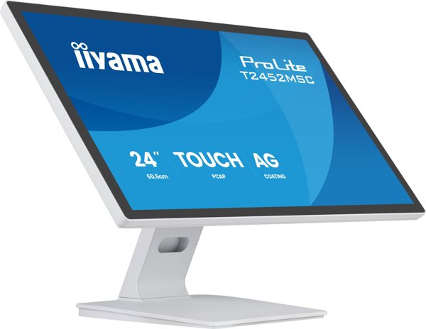 Iiyama ProLite T2452MSC-W1AG Οθόνη Αφής 23.8" Full HD LED - Λευκή