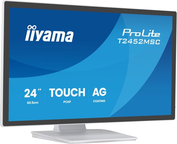 Iiyama ProLite T2452MSC-W1AG Οθόνη Αφής 23.8" Full HD LED - Λευκή