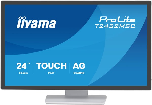 Iiyama ProLite T2452MSC-W1AG Οθόνη Αφής 23.8" Full HD LED - Λευκή