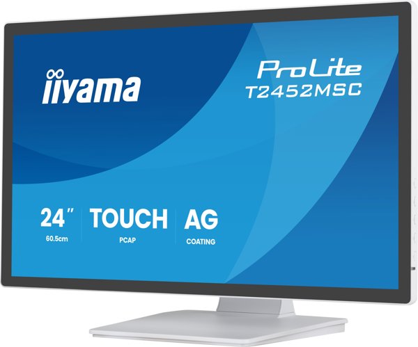 Iiyama ProLite T2452MSC-W1AG Οθόνη Αφής 23.8" Full HD LED - Λευκή