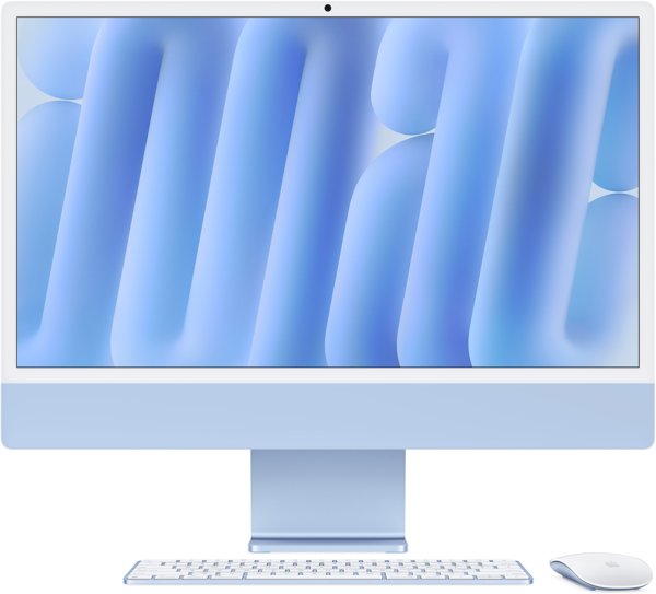 iMac24" Blue/M4-8C-CPU,8C-GPU/16GB/512GB SSD/Key-Deutsch/MM2