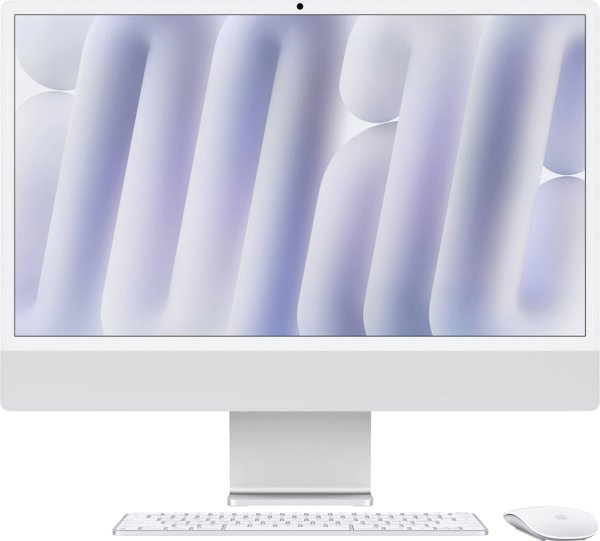 iMac24" Silver/M4-8C-CPU,8C-GPU/16GB/512GB SSD/Key-Deutsch/MM2