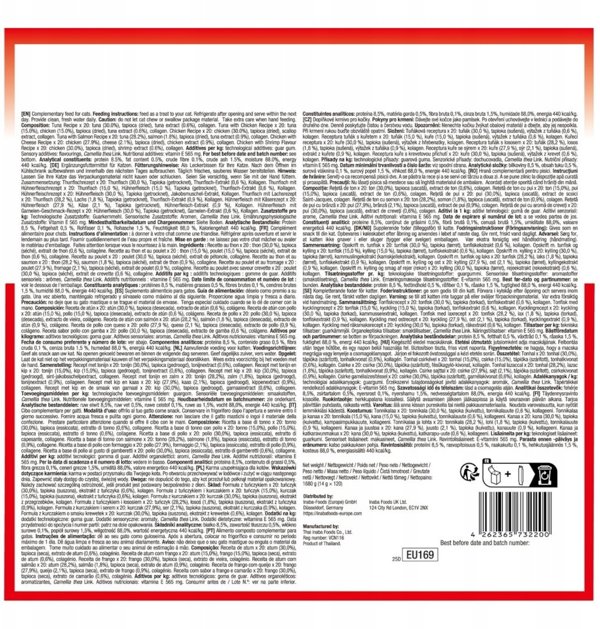 INABA CAT CHURU 120P CHICKEN&TUNE 120x14g