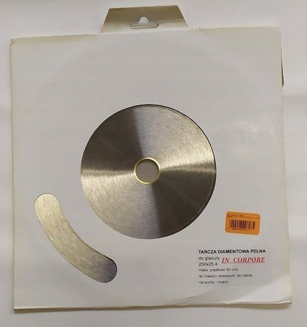 IN CORPORE TARCZA DIAMENTOWA 250x25,4mm CIGA IN CORPORE - 15050 - 15050
