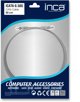 Inca Καλώδιο Δικτύωσης RJ45 Cat6 UTP, 0.50m, Γκρι