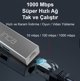 INCA Adapter IUSB-03TX Ethernet > USB und Typ-C 1000Mbit