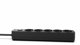 Inca INCA Steckdosenleiste IPW-44SY  5fach, LED Anz. Black   1,5m