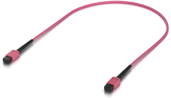 Indoor OM4 multi-mode fiber  patch cable with MPO-12 Type