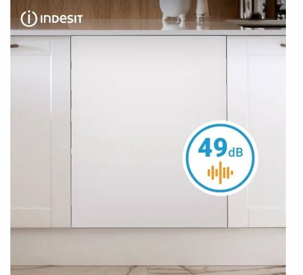 Indesit iebūvējamā trauku mazg. mašīna IN2IE13CNO8 (8050147728918)
