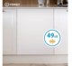 Indesit iebūvējamā trauku mazg. mašīna IN2IE13CNO8 (8050147728918)
