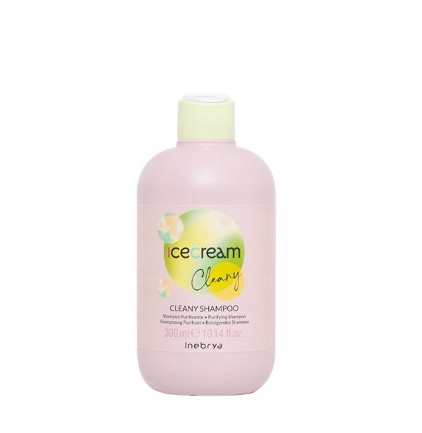 INEBRYA_Ice Cream Cleany szampon do włosów przywracający równowagę skóry głowy 300ml (8008277263878)
