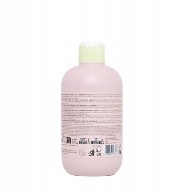 INEBRYA_Ice Cream Cleany szampon do włosów przywracający równowagę skóry głowy 300ml (8008277263878)