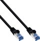 InLine Καλώδιο Δικτύωσης Cat.6A S/FTP, Industrial PUR, RJ-45, Μαύρο, 50m - 73850S
