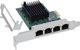 InLine Κάρτα Δικτύου Quad Gigabit, 4x RJ45 1 Gb/s, PCIe x1