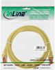 InLine Δικτυακό Καλώδιο Patchcord Cat.6 S/FTP PiMF, PVC, 250MHz, Κίτρινο, 0.25m