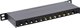 InLine InLine® 10" Patch panel Cat.6A 0.5U 12-port, black RAL9005