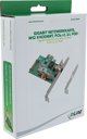 InLine® Gigabit Netzwerkkarte, M12 x-kodiert, PCIe x1, 2.1, PoE+