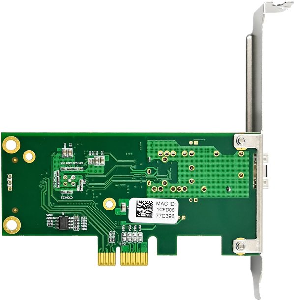 InLine® Gigabit Netzwerkkarte, 1x SFP, PCIe x1, inkl. low profile Slotblech