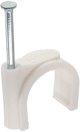 InLine InLine® 50 pcs. Pack Round Cable Clamp 8mm white