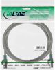 InLine Patch Cord Crossover SF/UTP Cat.5e, RJ45, 2m, Γκρι
