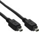 Καλώδιο Firewire 4-pin - Firewire 4-pin, 1m, Czarny (34443) της InLine
