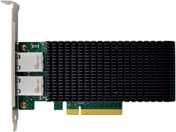 InLine® Dual 10-Gigabit Netzwerkkarte, 2x RJ45 10Gb/s, PCIe x8