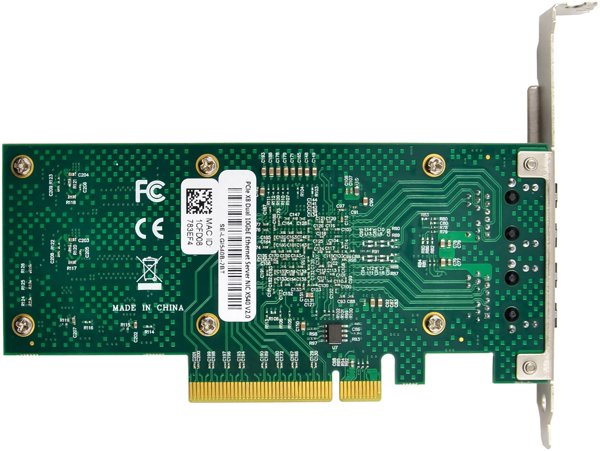 InLine® Dual 10-Gigabit Netzwerkkarte, 2x RJ45 10Gb/s, PCIe x8