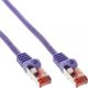 Καλώδιο Δικτύου InLine Patchcord Cat.6 S/FTP PiMF, PVC, 1.5m - Μοβ
