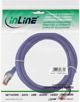 Καλώδιο Δικτύου InLine Patchcord Cat.6 S/FTP PiMF, PVC, 1.5m - Μοβ