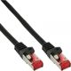 InLine Καλώδιο Δικτύου S/FTP Cat.6, RJ-45, 50m, Μαύρο (76455S)