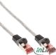 InLine Καλώδιο Δικτύου Patchcord Cat.6 S/FTP, 5m, RJ45, Διαφανές (76405T)