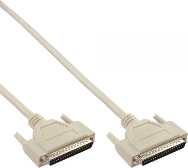 InLine Καλώδιο DB37 Male to Male, 3m, Γκρι (37373)