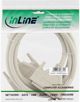 InLine Καλώδιο DB37 Male to Male, 3m, Γκρι (37373)