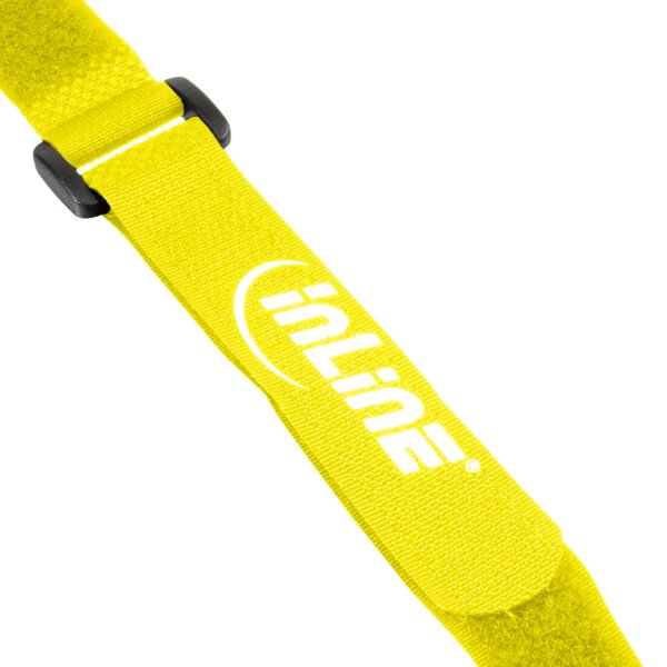InLine InLine® Cable Strips hook-and-loop 20 x 200mm 10 pcs. gelb
