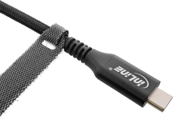 InLine InLine® Cable Strips hook-and-loop 12x125mm 10 pcs. black