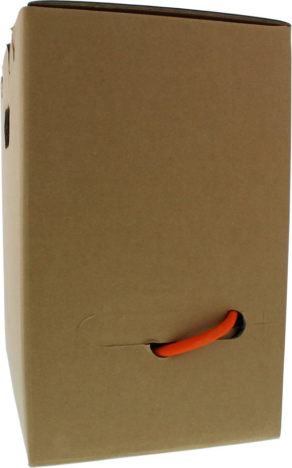 InLine InLine® Installation Cable S/FTP PiMF Cat.7a AWG23 1200MHz B2ca halogen free orange 50m