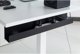 InLine InLine® cable management system for under-table mounting, black