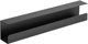 InLine InLine® cable management system for under-table mounting, black