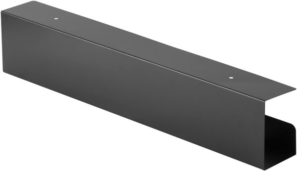 InLine InLine® cable management system for under-table mounting, black
