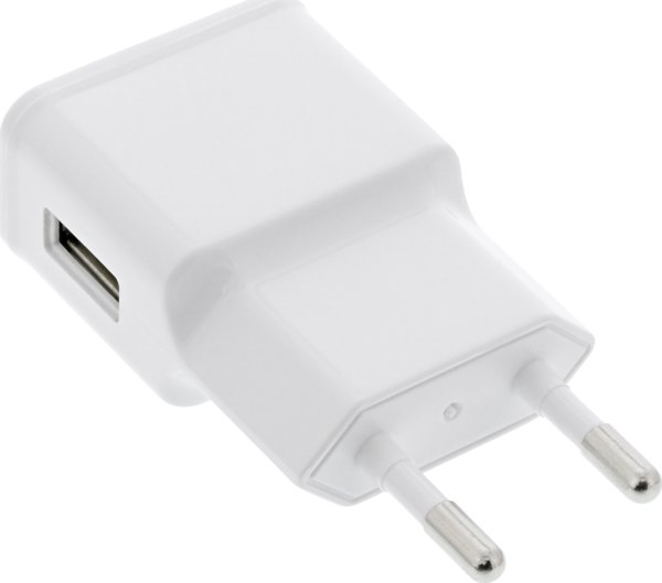 InLine Φορτιστής USB 31504W, 5V/1.2A, 100-240V, Universal, Λευκό